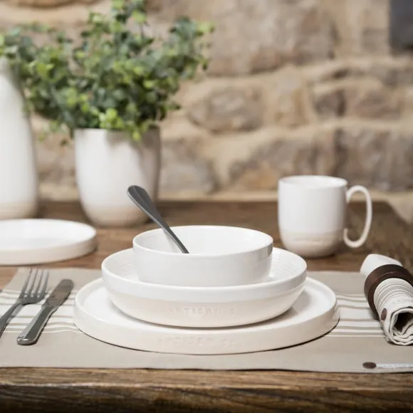 Set of 4 Cereal Bowls - Cream, Stoneware alternate view