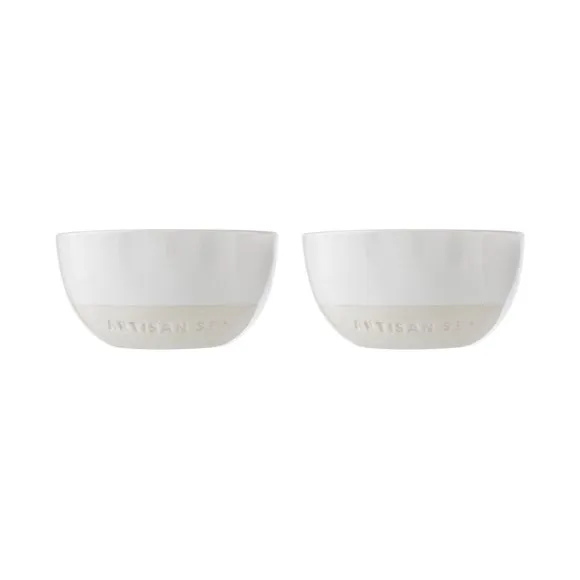 Set of 4 Dip Bowls - Cream, Stoneware alternate view
