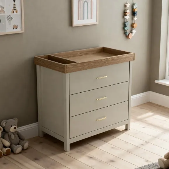 Mira Nursery Chest Changer - Cream alternate view