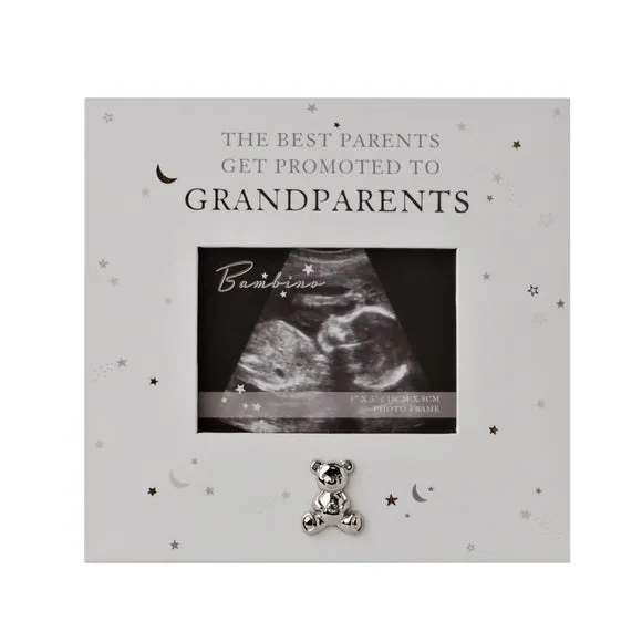 Juliana Grandparents Photo Frame - White, Wood alternate view