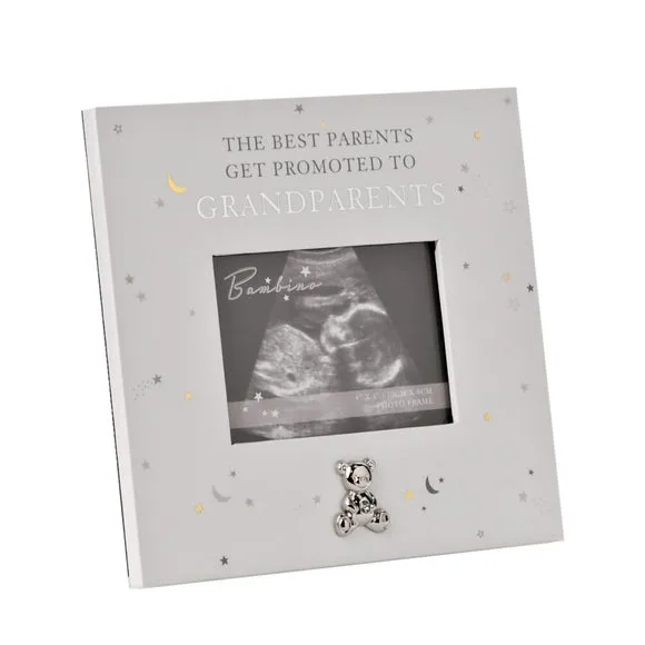 Juliana Grandparents Photo Frame - White, Wood product