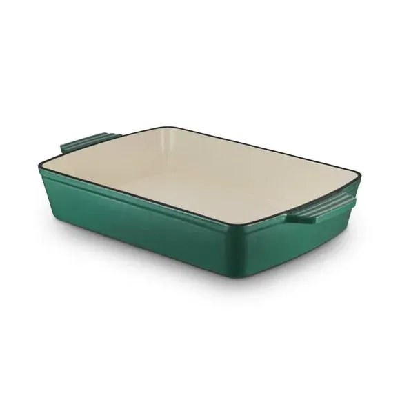 Cast Iron 39cm Roaster Dish - Green product