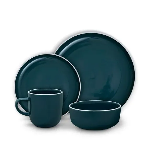 Nattura 16 Piece Dinner Set - Pale Green, Stoneware product
