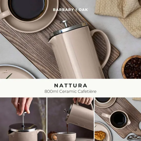 Nattura Ceramic Cafetiere - Beige alternate view