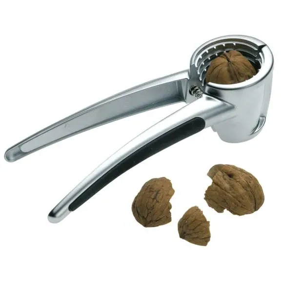 BarCraft 3-in-1 Nut Cracker with Cork Remover - Silver, Metal product