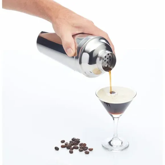 Barcraft Cocktail Shaker Double-Walled - Silver, Stainless Steel