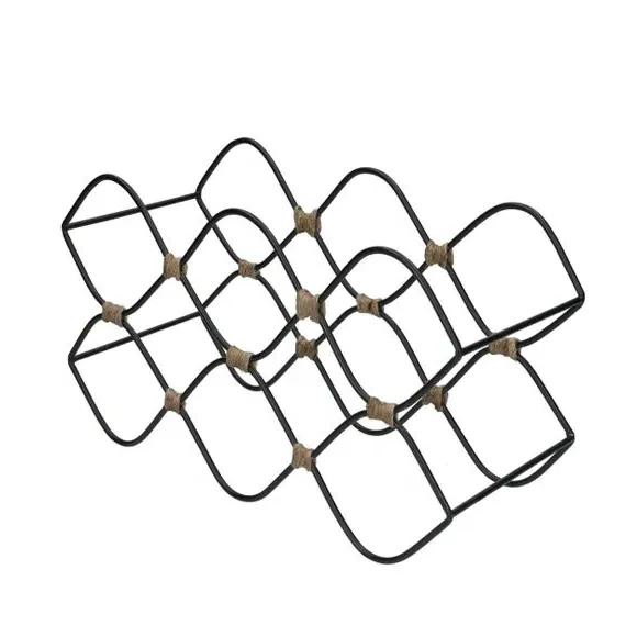 BarCraft Wire Wine Rack - Black, Metal product