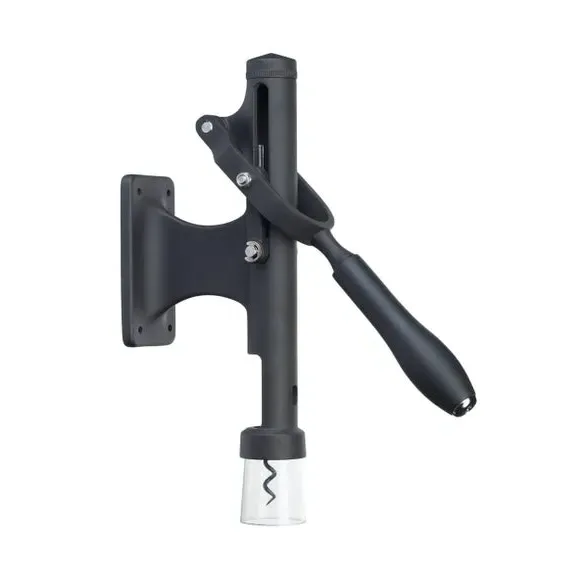 Wall Mounted Corkscrew - Silver, Galvanised Steel