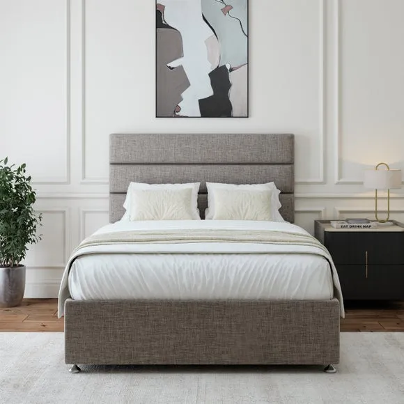 Universal Divan Base with Storage - Slate alternate view