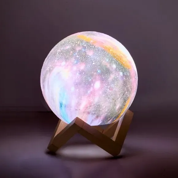 Galaxy Globe Tabletop Light - Multicolor alternate view