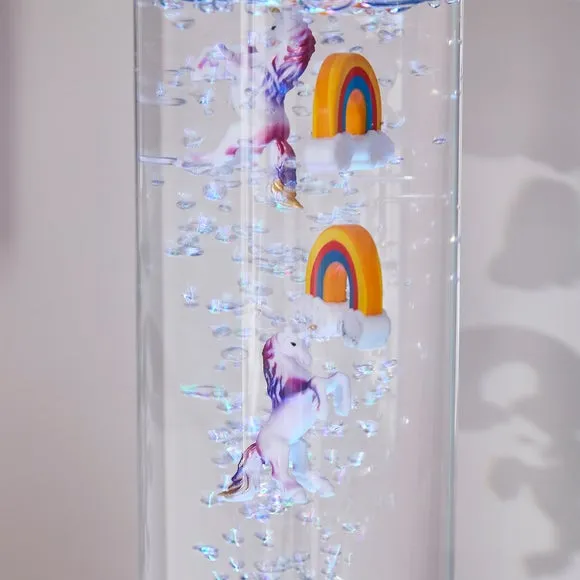 Unicorn Desktop Lamp with Silver Base - Multicolor alternate view