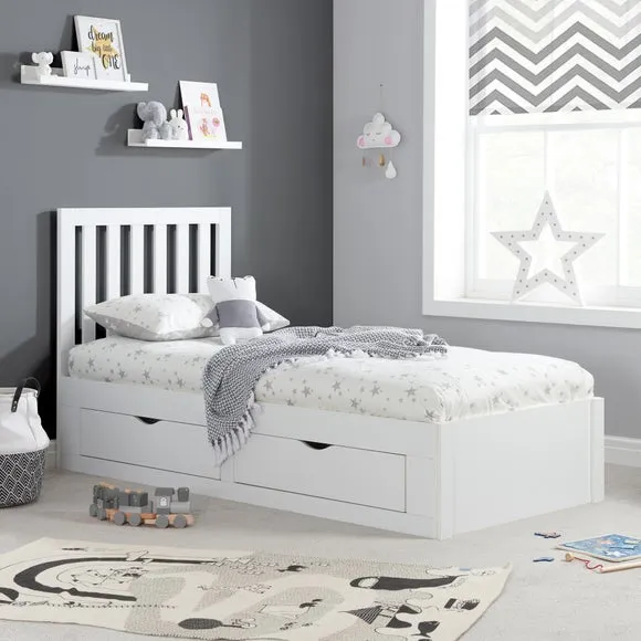 Appleby Bed Frame with Storage - White product