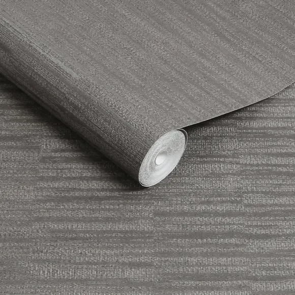 Textured Wallpaper Paste-the-Wall - Charcoal alternate view