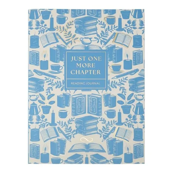 Just One More Chapter Reading Journal - Multicolor, Paper alternate view