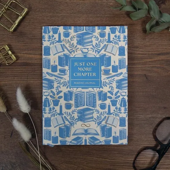 Just One More Chapter Reading Journal - Multicolor, Paper product