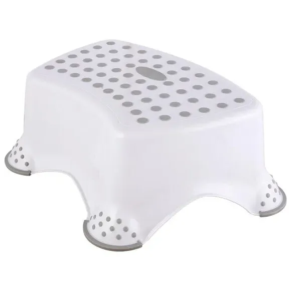 Keeeper Bambi Step Stool with Anti-Slip Function - White alternate view