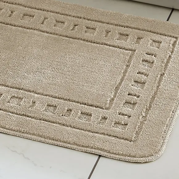 2-Piece Bath Mat Set - Natural, Polypropylene alternate view