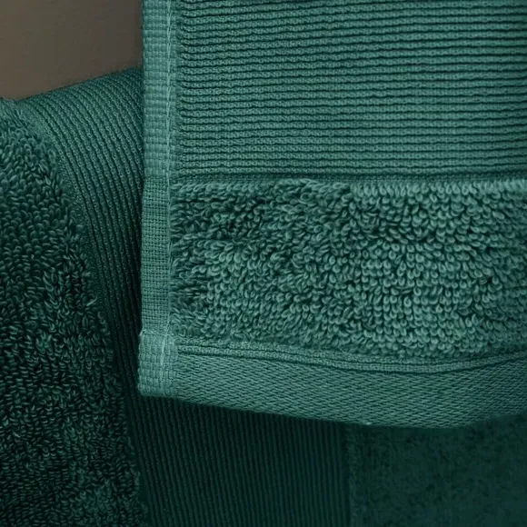 Anti-Bacterial Towel - Forest Green, Cotton alternate view