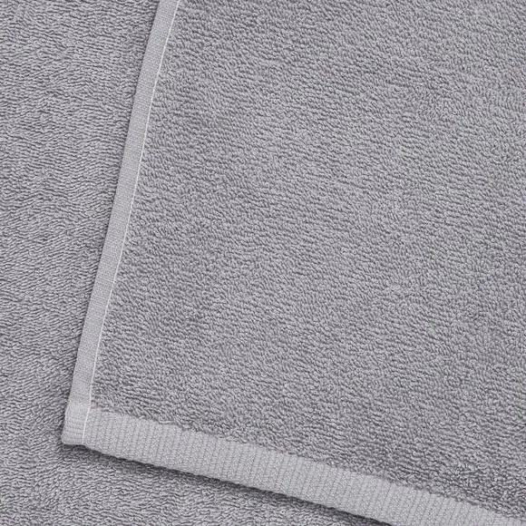 Quick Dry 8 Piece Towel Bale - Grey, Cotton alternate view