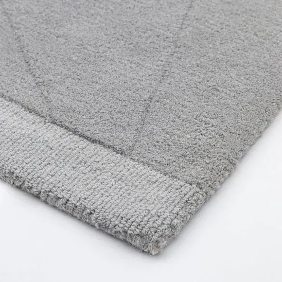 Alba Lambswool Rug - Grey alternate view