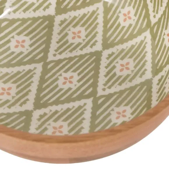 Marlow Wooden Salad Bowl - Natural, Mango Wood alternate view