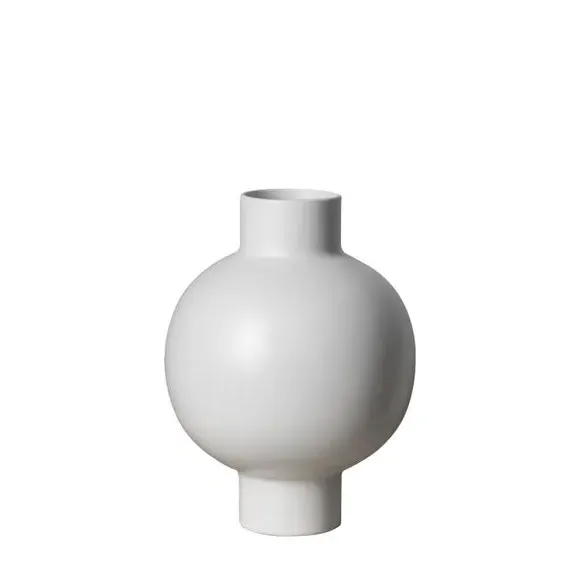 Oshima Balloon Shape Vase - White product