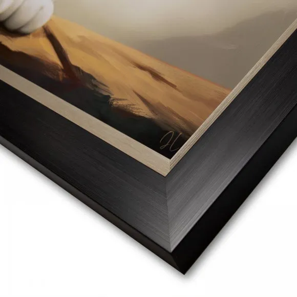 Square Canvas Wall Art - Multicolor, Framed alternate view
