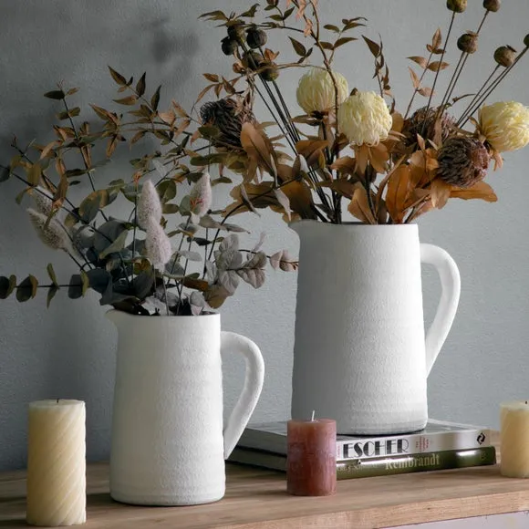 Stenson Jug Vase - White alternate view
