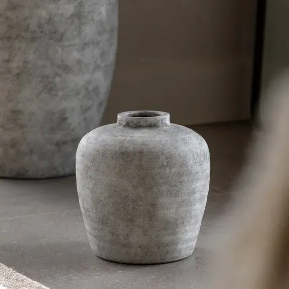 Teguise Ceramic Urn Vase - Grey product