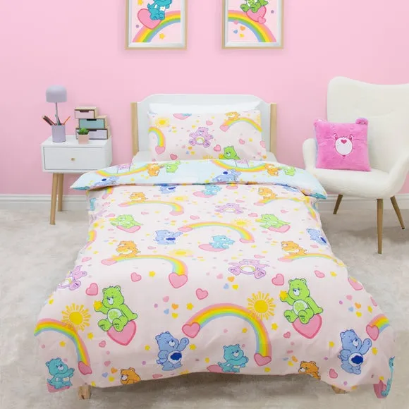 Care Bears Sunshine Reversible Quilt Cover and Pillowcase Set - Multicolor, Polycotton product