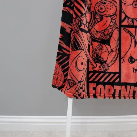 Fortnite Clutch Fleece Blanket - Red alternate view
