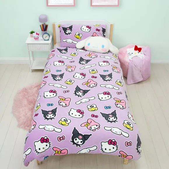 Hello Kitty Chill Fleece Duvet Cover & Pillowcase Set - Pink product