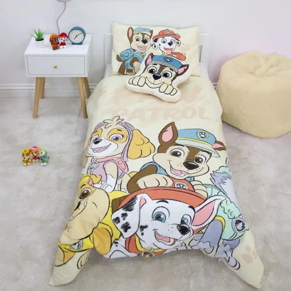 Paw Patrol Sketchy Duvet Cover & Pillowcase Set - Multicolor, Polycotton product