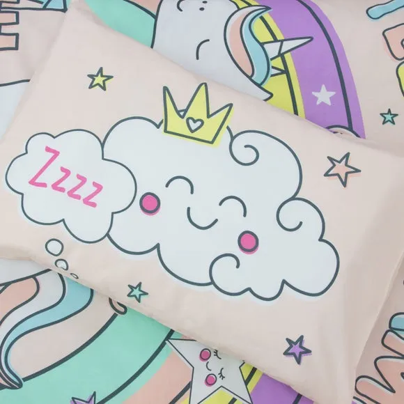 Peppa Pig Duvet Cover & Pillowcase Set - Purple, Polycotton alternate view