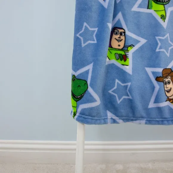 Toy Story Explore Fleece Blanket - Blue alternate view