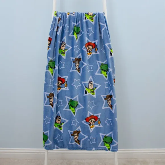 Toy Story Explore Fleece Blanket - Blue product