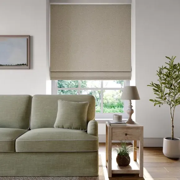 Berkeley Made to Measure Roman Blind - Natural, Recycled Polyester product