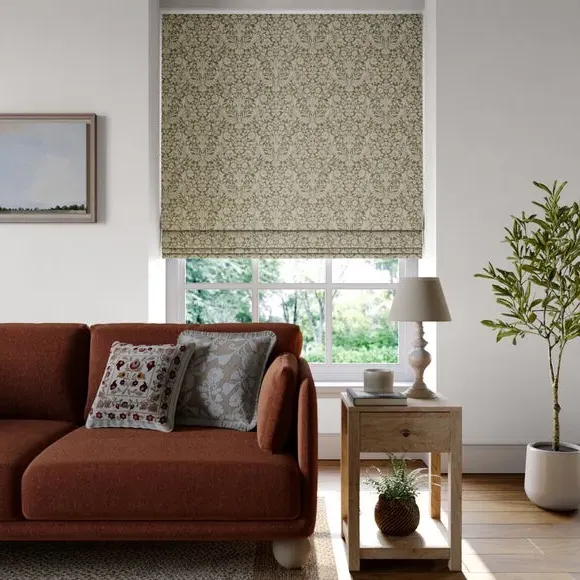 Breedon Made to Measure Roman Blind - Olive, Polycotton product