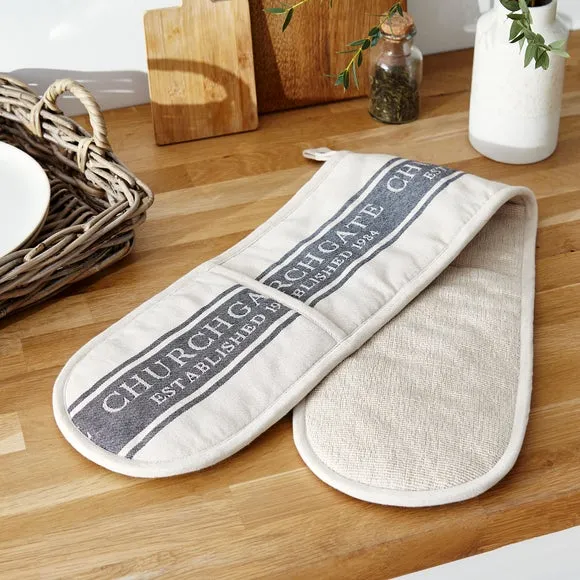Double Oven Glove - Charcoal product