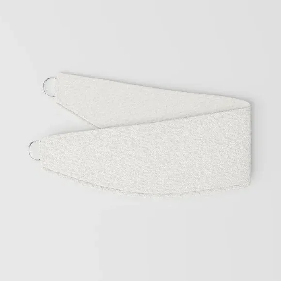 Single Curtain Tieback - Ivory, Boucle by Dunelm, alternate view