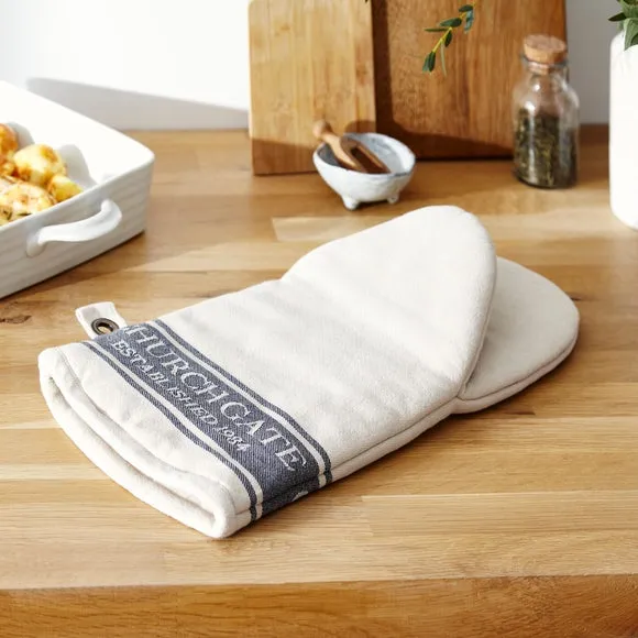 Single Oven Glove - Charcoal, Cotton product