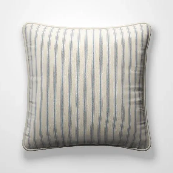 Rutland Made to Order Cushion Cover - Ashley Blue by Dunelm, image 2