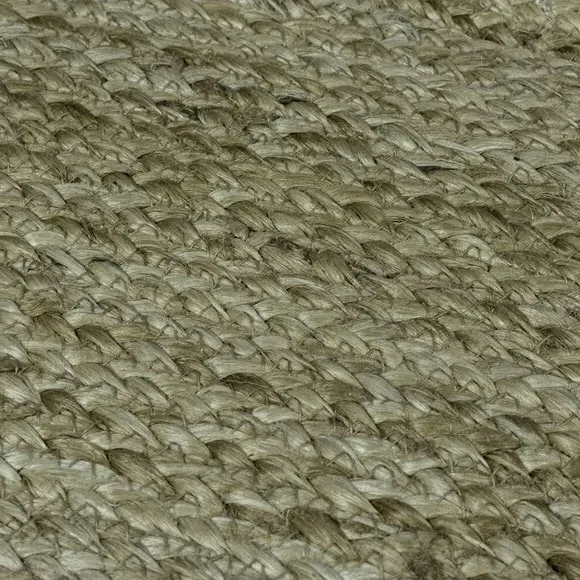 Wide Doormat - Green, Jute alternate view
