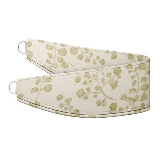 Woodville Made to Order Curtain Tieback - Soft Olive, Viscose Linen alternate view