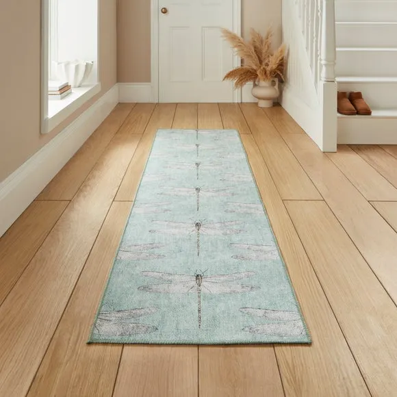 Harlequin Demoiselle Washable Runner - Mineral product