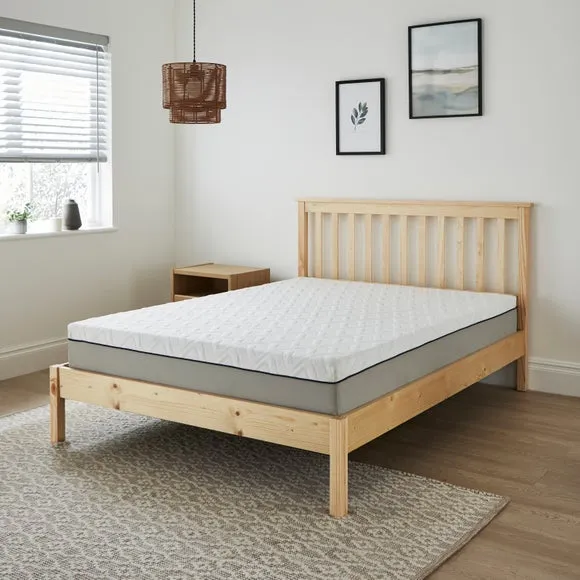 Gel Memory Foam Small Double Mattress - White alternate view