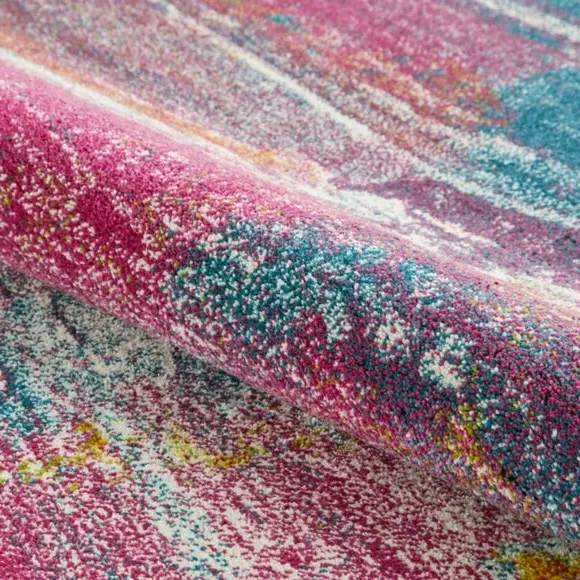 Art Brush Rug - Multicoloured, Polypropylene alternate view