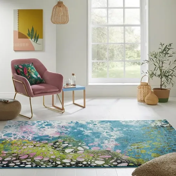 Art Reef Rug - Reef Blue, Polypropylene product