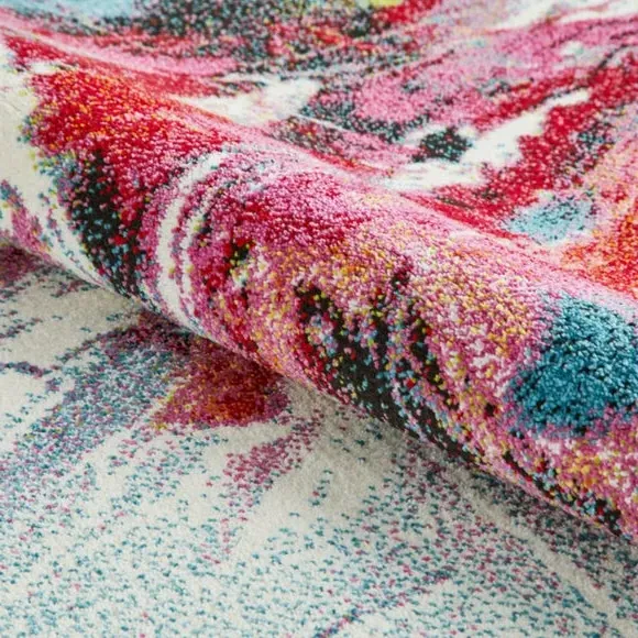 Art Splash Rug - Multicoloured, Polypropylene alternate view