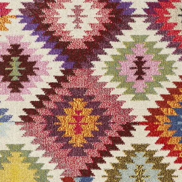 Carnaval Kilim Rug - Multicoloured alternate view